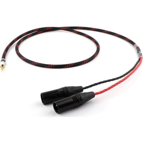 High Quality 4.4MM Balanced To 2xXLR Male or Female Upgraded Cable For pha2a wm1a 1z zx300a