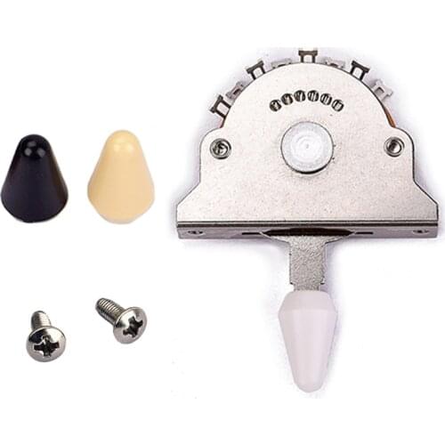 1 Set 5 Way Pickup Selector Switch Toggle For Bass Guitar Replacement Parts