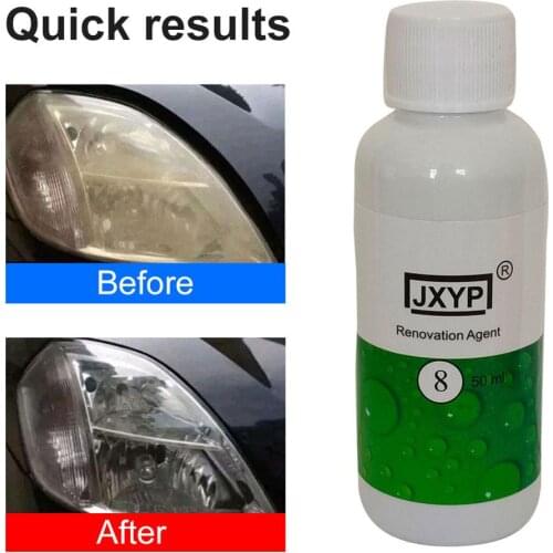 20ml Car Headlight Repair Fluid Scratch Remove Refurbishment Coating Oxidation Repair Polishing Car Light Clean Repair Agent