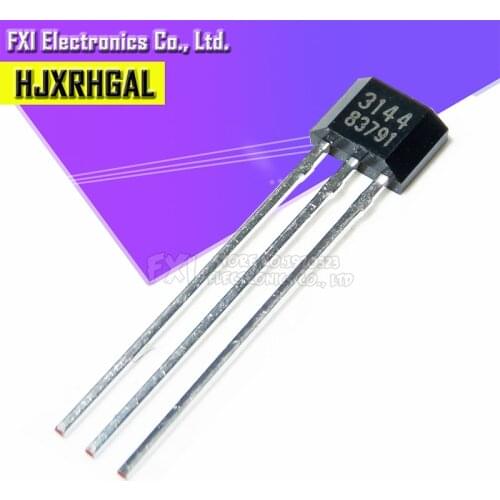 200PCS A3144E A3144 TO92 TO-92 3144 Hall Effect Sensor