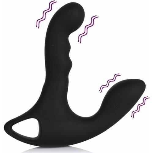 Electric Men Prostate Massager G-spot Anal Plug Vibrator Sex Products Waterproof Erotic Adult Anal Sex Toys for Men Women Gay