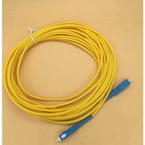 Inkjet printer SC optical fiber cables long date cable single core for Galaxy Wit color Yinhe Konica 512 head date cable