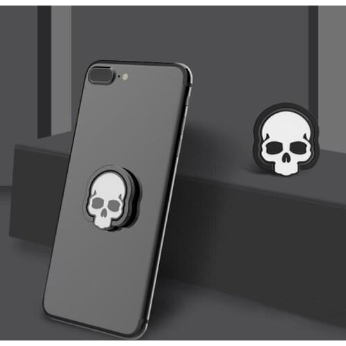 Mobile Phone Plate Phone Tablet Ring Ring Bracket For Iphone For Party For Halloween Skeleton Skull Design For Huawei Xiaomi