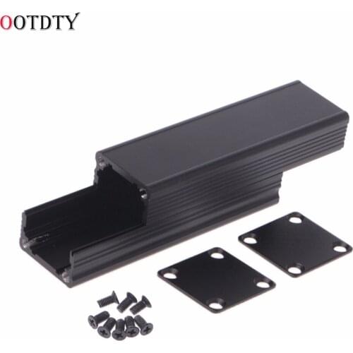 New DIY Extruded Electronic Project Aluminum Enclosure Case Black 80x25x25mm Junction Box