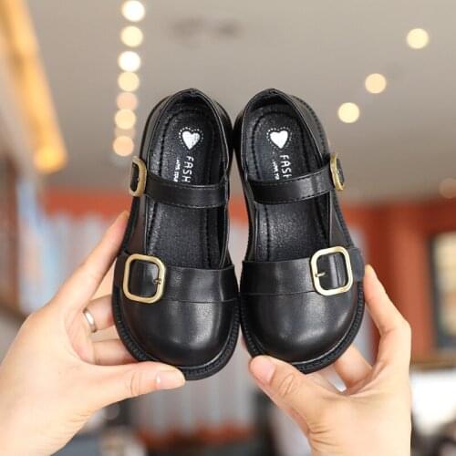 2-12 Year Old Kids Dress Spring Girl Shoes For Children Flats School Princess Party Leather Shoes Baby Girl Fashion Autumn Shoe