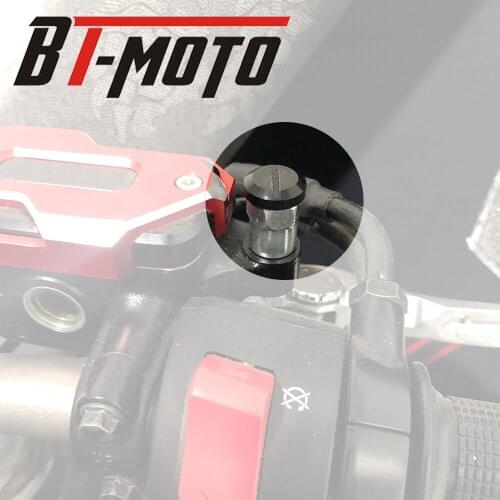 Fit For Honda NC750X NC750S NC700X NC700S CB650R CBR650R CB1000R CBR1000RR M10*1.25 Thread Mirrors Hole Plug Screws Universal