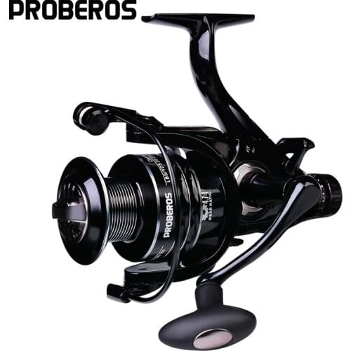 PROBEROS Spinning Reel 13-19KG Max Drag Fishing Reel 3000-6000 Series Metal Spool Fishing Wheel 4+1BB CNC Machine Saltwater Reel