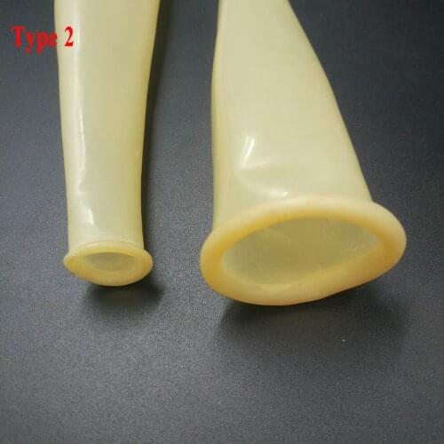 20PCS Professional Rabbit artificial insemination sperm collect inner tube rubber device semen collection male rabbits wholesale