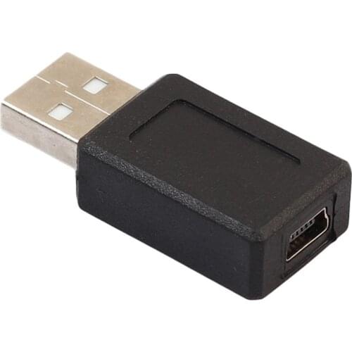 Pro USB Male to Mini USB Female Converter Connector Transfer data Sync OTG Adapter for Car AUX MP3 MP4 Tablets Phones U-Disk