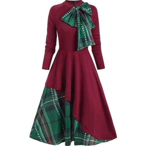 Модные платья в клетку ROSE GAL China At AliExpress