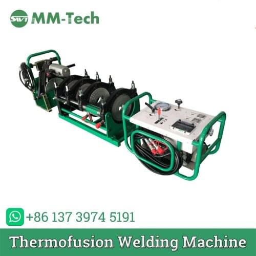 SWT-B160/50H Hydrualic butt welder/manual butt welder PE Pipe plastic pipe welding machine