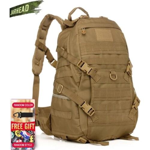 Outdoor Military Rucksacks 900D Nylon 45L Waterproof Tactical Backpack Sports Camping Hiking Trekking Fishing Hunting Bags