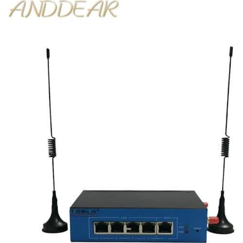 High speed 27dBm300M industrial DIN rail 4g 9341 ltewireless router support openwrt ODM/OEM serial RS/485industrial control WIFI