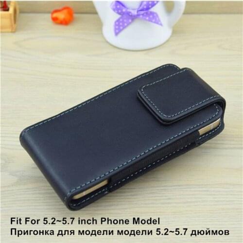 WolfRule 5.2-5.7' Rotation Belt Clip Holster Flip Leather Cover Case For Samsung Note 4 3 S5 S6 S7 edge J3 J5 J7 A5 A7 C7 Case