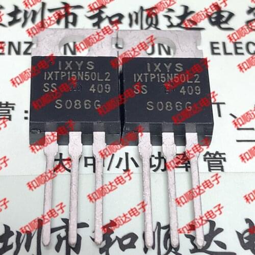 10pcs/lot IXTP15N50L2 Brand new original stock TO-220 500V 15A