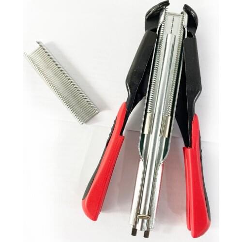 100 rings SR8 with Auto-Feed Industrial Collated Hog Ring Plier P7 (not include the customs tax)