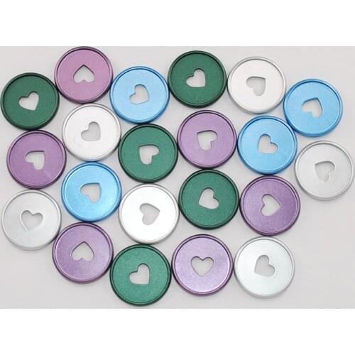 200pcs 35mm Mushroom Disc Binder Planner Binder Rings Notebook Binding Ring Binder Discs 360 Degree Foldable Office Supplies