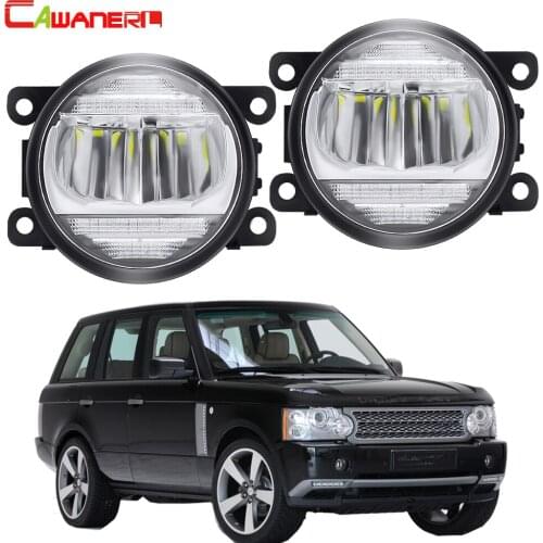 2in1 LED Fog Light Daytime Running Light For Land Rover Range Rover III SUV (LM) 2009-2012 Car Front Bumper Fog Lamp DRL 12V