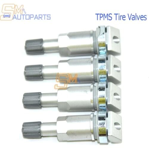 4pcs TPMS Tire Valve For New Land Rover Ford Volvo Honda BMW Hyundai Sunda Dodge Kia K5 Wins Jaguar Aluminum Tire sensor Valves
