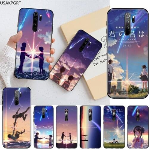 Anime your name Phone Case for Redmi Note 9 8 8T 8A 7 6 6A Go Pro Max Redmi 9 K20 K30 Pro