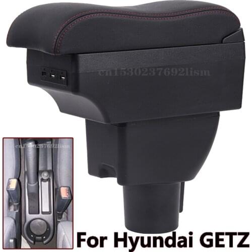 For HYUNDAI Getz Armrest For Hyundai Getz Car Armrest box Retrofit parts dedicated Center Storage box car accessories