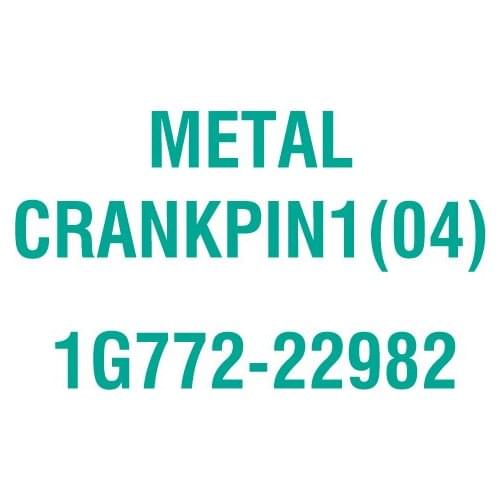 For Kubota 1G772-22982 METAL CRANKPIN1(04)