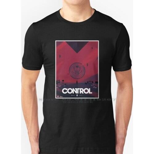 Federal Bureau Of Control T Shirt 100% Pure Cotton Control Remedy Bureau Remedy Jesse Faden Control Game Action Federal Bureau