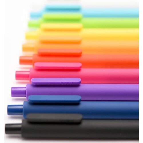 3 Pcs New Candy Colors Writing Fluently Gel Pen Ballpoint Signing Office Supplies Pen Durable 0.5mm School & Pen Refill D8P5