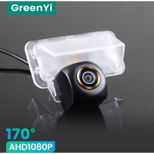 GreenYi 1080P HD 170° Car Rear View Camera For Toyota Corolla 2014 Night Vision Reverse Reversing 4 pin Vehicle Parking AHD