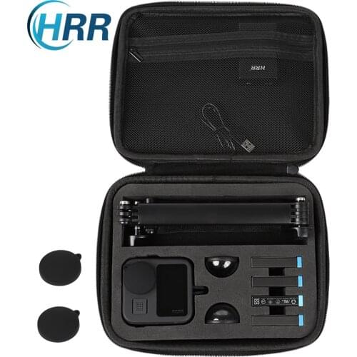 HRR Medium Carrying Case Protective Storage Bag for GoPro Max Action Camera - Perfect for Travel and Storage Accessories