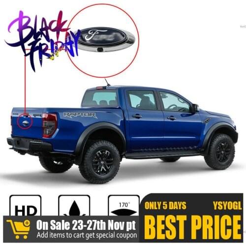 Car Logo Camera, Pickup Car Accessories, HD Rear View Parking System, Reversing Camera Applicable To Ford
