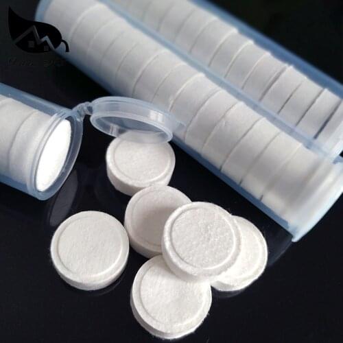 Dream NS 100tube / 1500pcs Portable Packaging Compressed towel Outdoor Travel Fishing Makeup Remover Face Washing Magic Towel