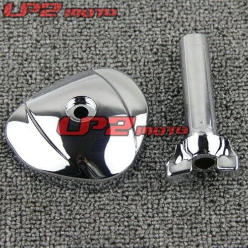 Carburetor Cover Switch Handle Chrome ABS For VT600 Steed VLX400 600 Shadow 600