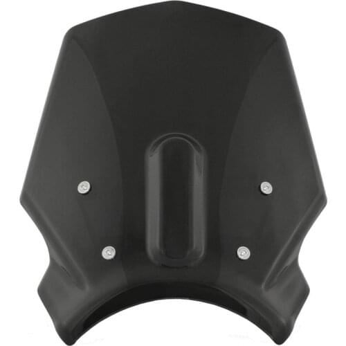 Motorbike For Colove 500F ZF500F Windscreen Windshield Wind Deflector Shield Screen Glass with Bracket