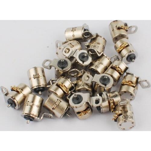 NEW 20 PCS Japan Nidec 4 Wire 2 Phase micro stepper motor D6.1xH9.6mm stepping motorr for camera