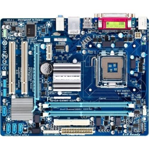 Original motherboard Gigabyte GA-G41MT-S2PT DDR3 LGA 775 G41MT-S2PT G41 Desktop USED motherboard