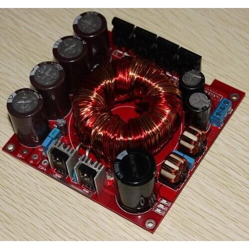500W amplifier Boost power supply board Power conversion Single 12V input becomes double + -45V output