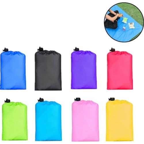 Portable Pocket Picnic Waterproof Picknick Tent Outdoor Camping Picnic Mat Beach Mat Sand Free Blanket Ground Mattress 110x70cm
