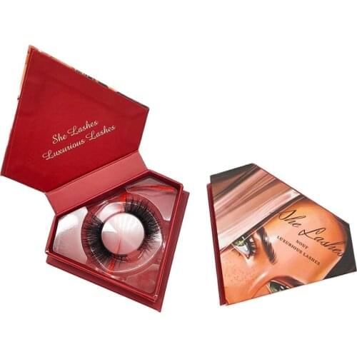 Luxury 3D Mink Eyelash Make Your Own Brand Custom Lash Packaging With Your Logo Eyelash Box Luxury Private Label Custom