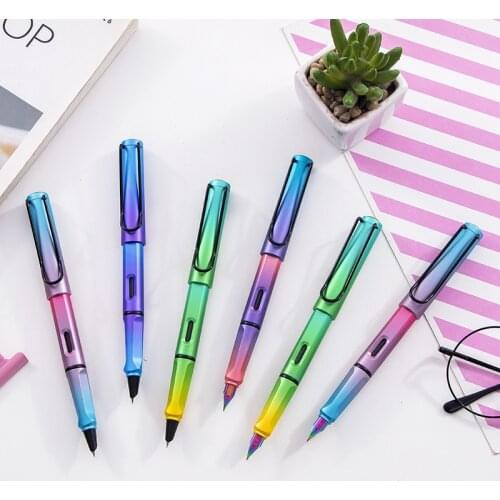 2020 New Listing High Quality 405 Various Colors Nib Fountain Pen Frosted Dazzle Ink Pens for School Student Office Stationery