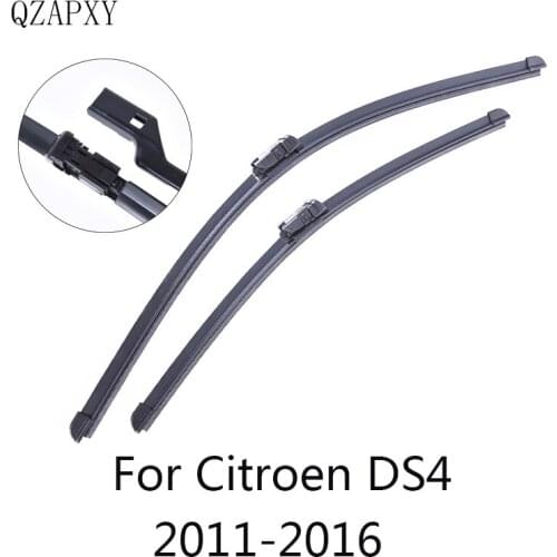 QZAPXY Car Wiper Blades for Citroen DS4 30"&26" 2011 2012 2013 2014 2015 2016 Car Accessories Windshield Wipers