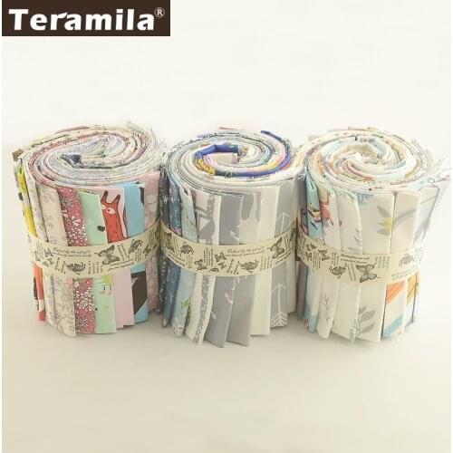 Teramila 100% Cotton Fabric Algodon 20x25cm Telas Flowers Cartoon Design Tissu DIY Quilts Patchwork Cloth Tecido Pillow Baby
