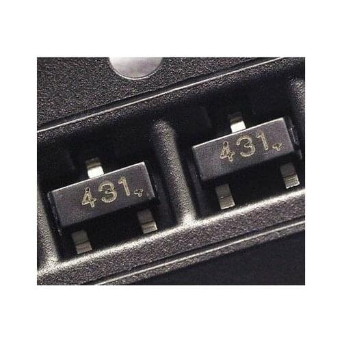 100PCS/LOT TL431 SOT-23 0.5% accuracy