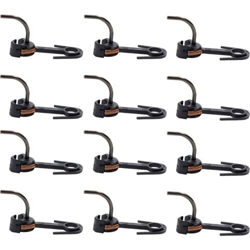 2/6/12Pcs 20mm E-Z Mate Magnetic Knuckle Couplers HO Scale Couplers for HO 1:87 Scale Model Trains and for Bachmann Train