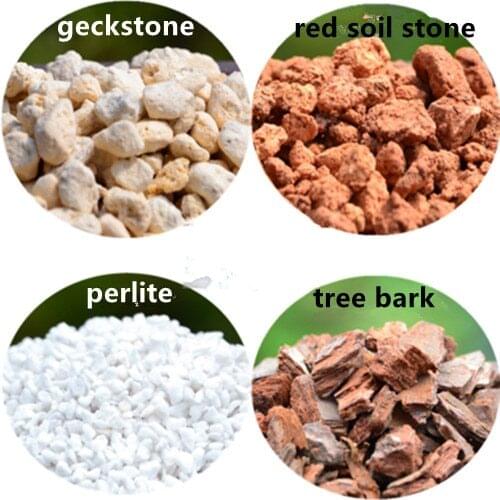 500g/pack Slow-release Orchid Grow Media Special Mixed Planting Soil/fertilizer/stone