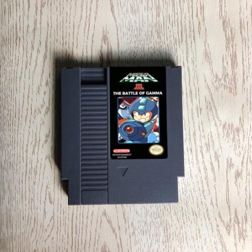 Mega Man III the Battle of Gamma - 72 pins 8bit game cartridge