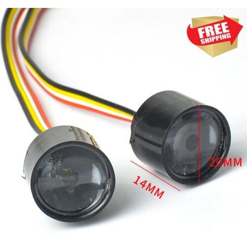 RC Radio control car 1/10 scx10 III TRX4 defender KM crawler LED headlight 20MM Spike lamp option upgrade parts