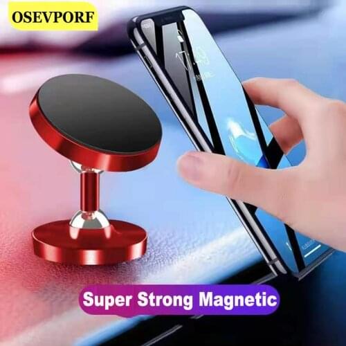 Car Phone Holder Magnetic Air Vent Mount Mobile Smartphone Stand Magnet Support Car GPS Bracket for iPhone 11 X 8 7 Samsung S10