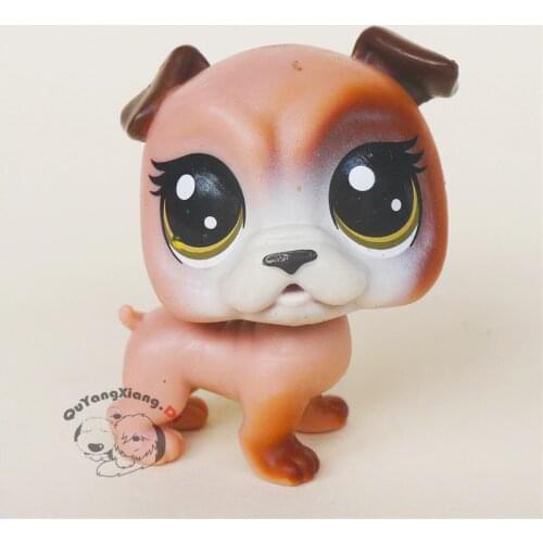 CWG075 Pet Shop dog Animal pug doll action Figure cute puppy