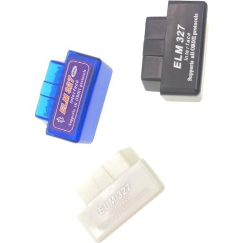 Super mini ELM 327 bluetooth OBD diagnostic scanner for OBD 2 protocol vehicle support Android Apple windows